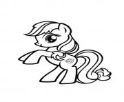 Printable A Shoeshine my little pony coloring pages
