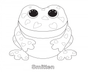 Printable smitten beanie boo coloring pages