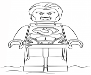 Printable legoman of steel coloring pages