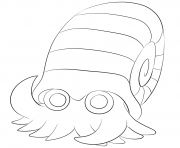 Printable 138 omanyte pokemon coloring pages