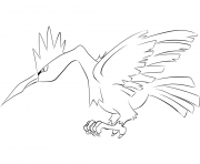 Printable 022 fearow pokemon coloring pages