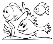 Printable for girls animals fish245e coloring pages