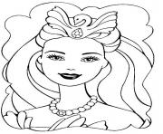 Printable beautiful barbie s for girly girls 662d coloring pages