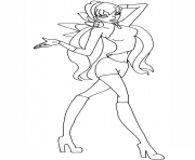Printable stella winx winx club coloring pages