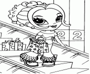 Printable beauty lisa frank is going to shopping coloring pages