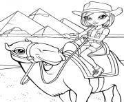 Printable sweet lisa frank camel pyramid egypt coloring pages