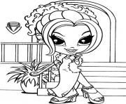 Printable kindegarten lisa frank is going to dance coloring pages