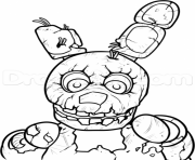 Printable 3 nights at freddys five five nights at freddys fnaf coloring pages