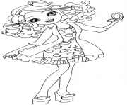 Printable madeline hatter getting fairest coloring pages
