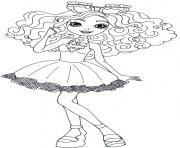 Printable madeline hatter ever after high coloring pages