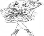 Printable Briar Beauty Thronecoming Ever After High coloring pages