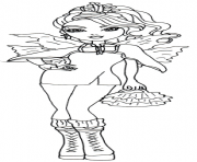 Printable Faybelle Thorn Ever After High coloring pages