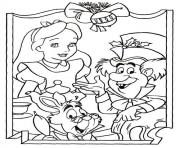 Printable disney christmas 8 coloring pages