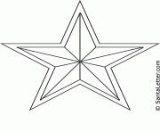 Printable Christmas Star Coloring coloring pages