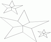 Printable Christmas Star 1 coloring pages