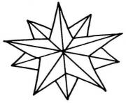 Printable Clip Art Christmas Star coloring pages