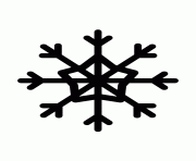 Printable snowflake silhouette 986 coloring pages