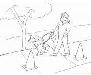 Printable guide dog sd81a coloring pages