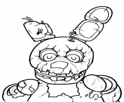 Printable freddy five nights at freddys printable coloring pages