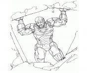 Printable iron man 15 superheros coloring pages