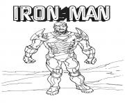 The Fierce Iron Man a4 avengers marvel