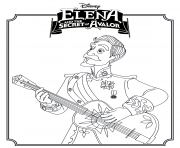 Printable Elena and the Secret of Avalor Coloring Page coloring pages