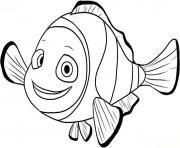 Printable Finding Nemo Nemo coloring pages