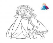 Printable hug with sisters frozen elsa anna 2 coloring pages