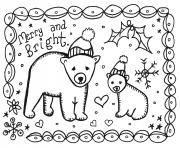 Printable christmas holiday card coloring pages