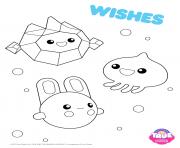 Printable Wishes 1 true and the rainbow kingdom coloring pages
