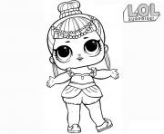 Printable LOL Surprise Doll Genie coloring pages