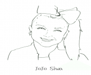 Printable Printable Jojo Siwa coloring pages