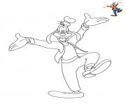 Printable Goofy Disney coloring pages