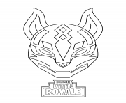 Printable drift ultimate mask fortnite coloring pages