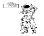 Printable fortnite nevermore soldier coloring pages