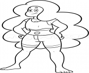 Printable Steven Universe Character Stevonnie coloring pages