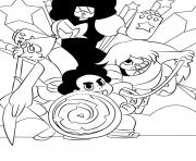 Printable Steven Universe coloring pages