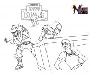 Printable rex loading screen fortnite coloring pages