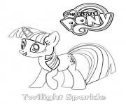 Printable Twilight Sparkle MLP coloring pages