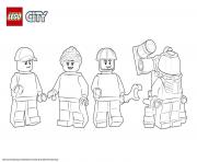 Printable Lego City Space Starter Set coloring pages