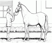 Printable Grazing Horse coloring pages