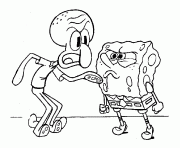 Printable sponge bob is mad coloring pages