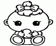 Printable squinkies Baby coloring pages