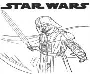 Printable dark vador star wars coloring pages