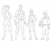 Printable star wars rebels characterss coloring pages