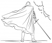 Printable 7 kylo ren Star Wars Episode VII The Force Awakens coloring pages