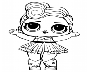 Printable lol doll luxe coloring pages