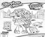 Printable shopkins shoppies macy melty stack macaron family 1 coloring pages