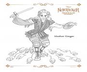 Printable Mother Ginger The Nutcracker coloring pages