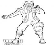 Printable Master Key from Fortnite Season 8 coloring pages
